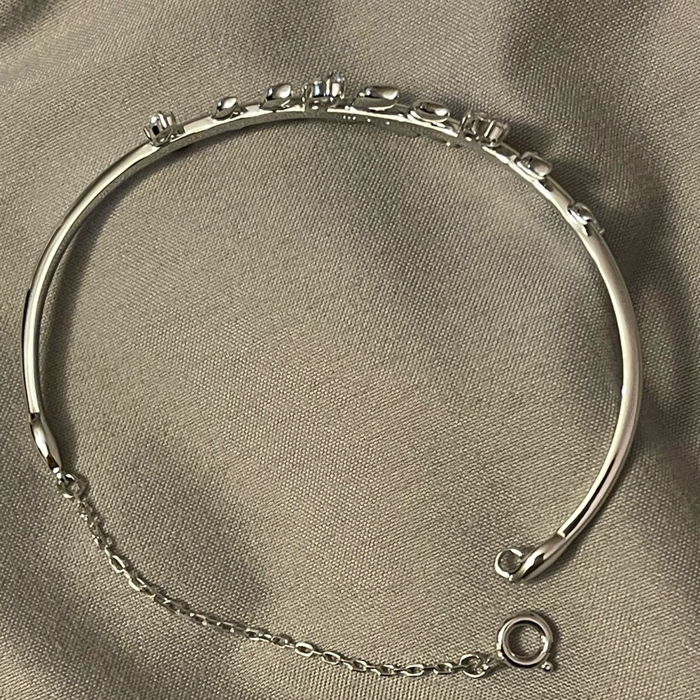 Swarovski leaf bracelet - Picture 4 of 5